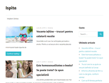 Tablet Screenshot of ispita.ro